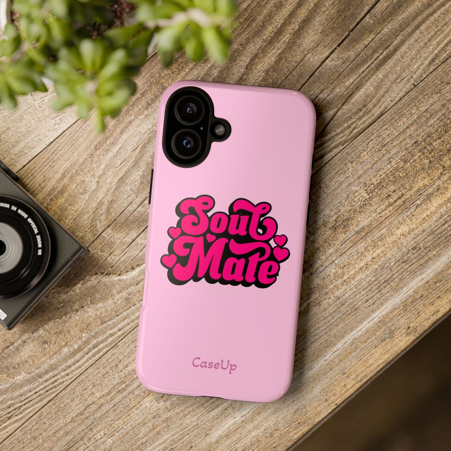 S O U L M A T E . P I N K - IPhone Case