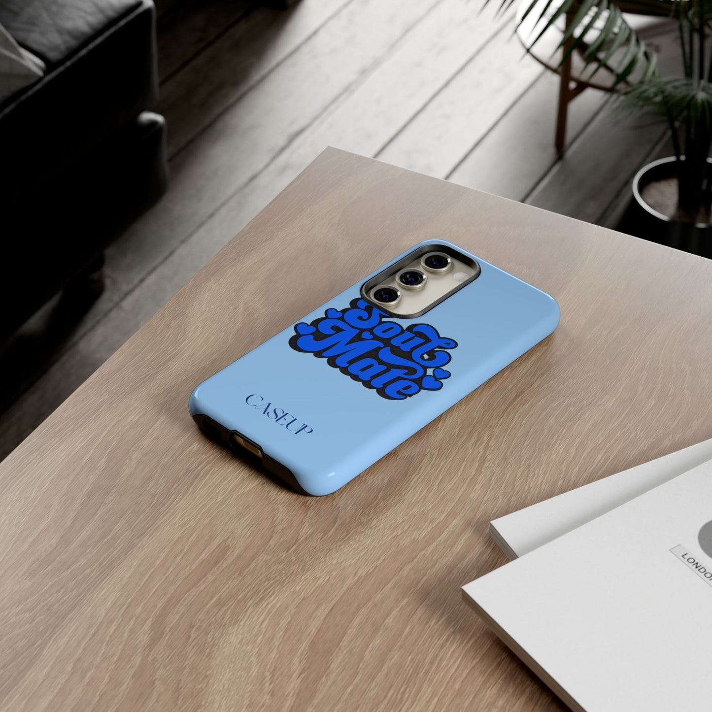 S O U L M A T E . B L U E - IPhone Case