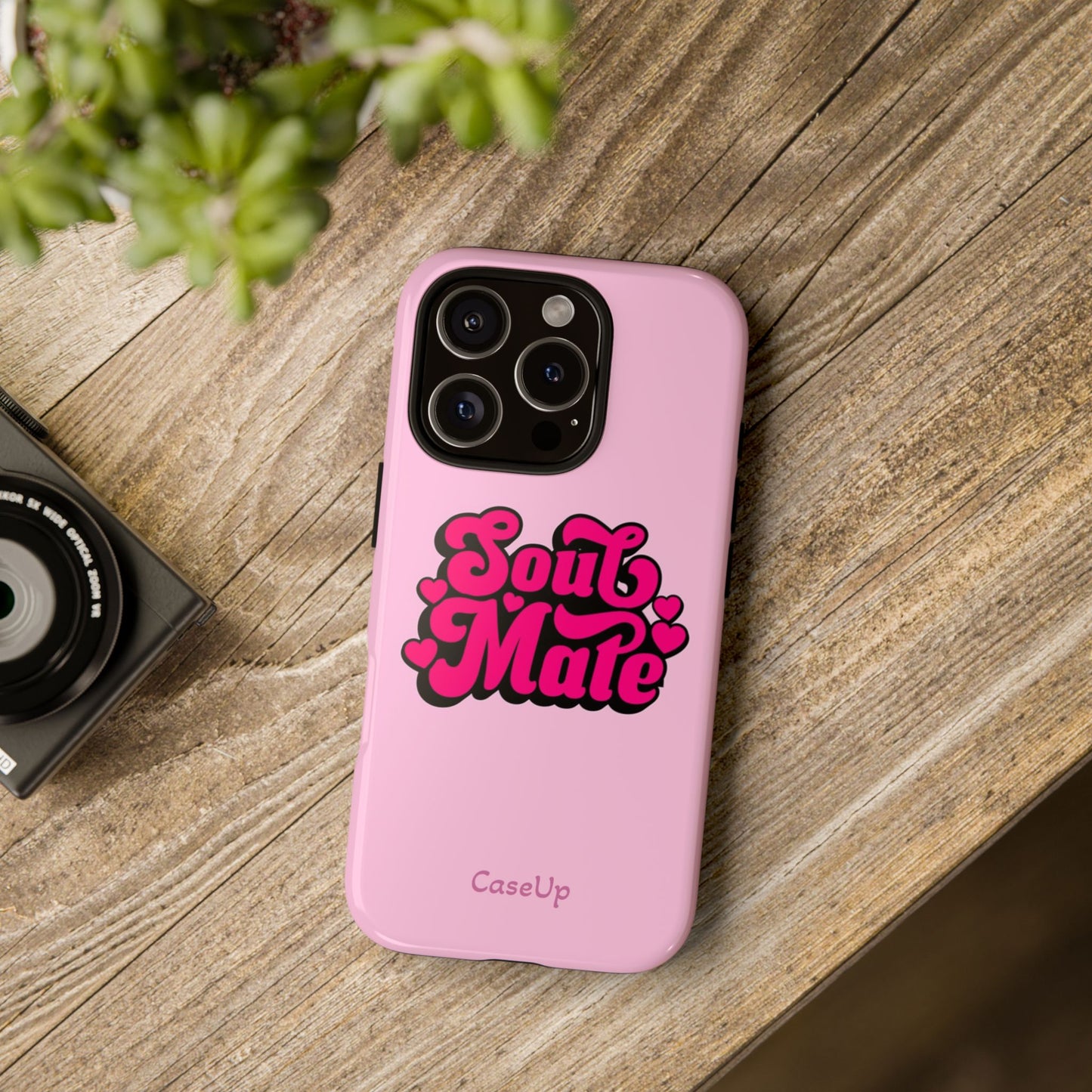 S O U L M A T E . P I N K - IPhone Case