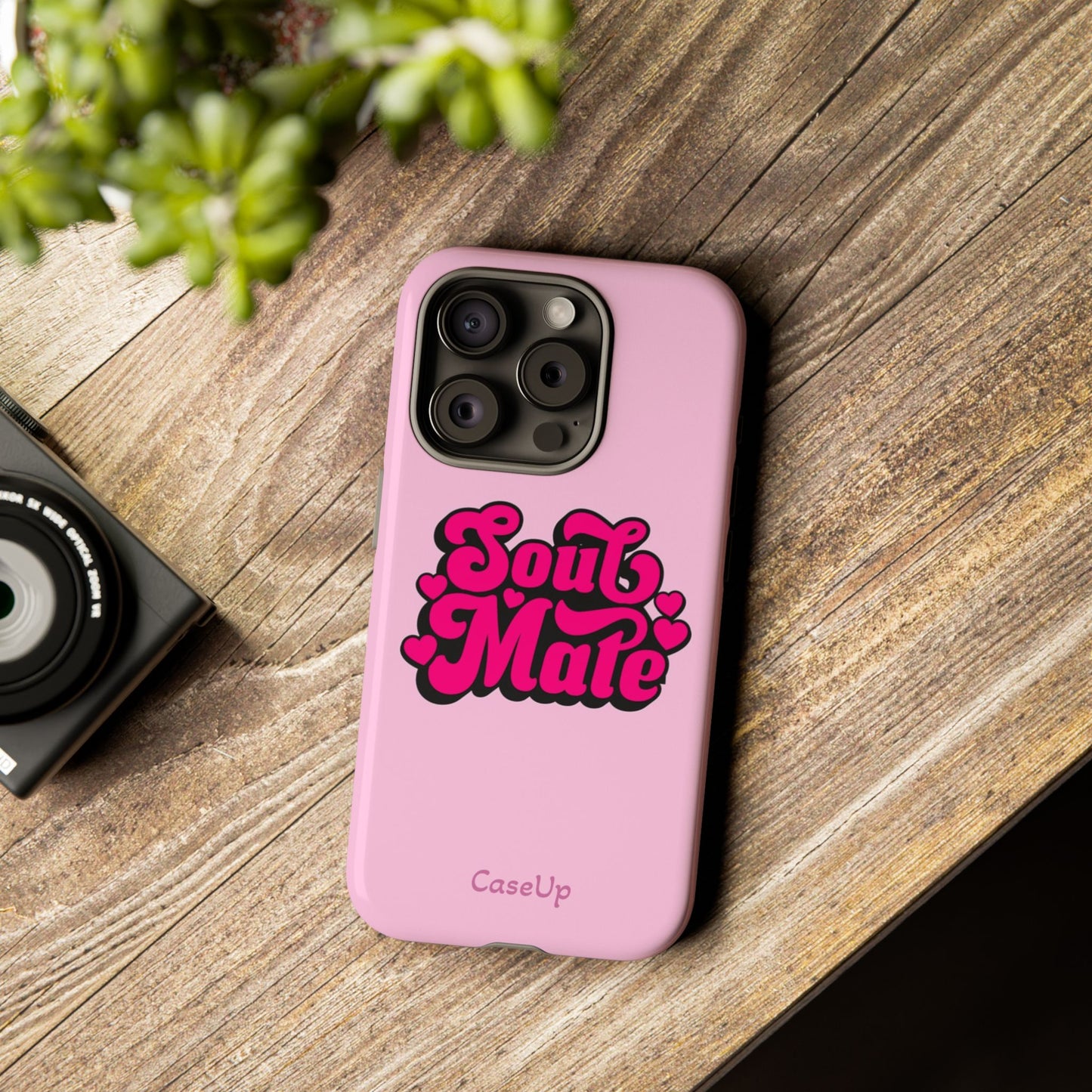S O U L M A T E . P I N K - IPhone Case