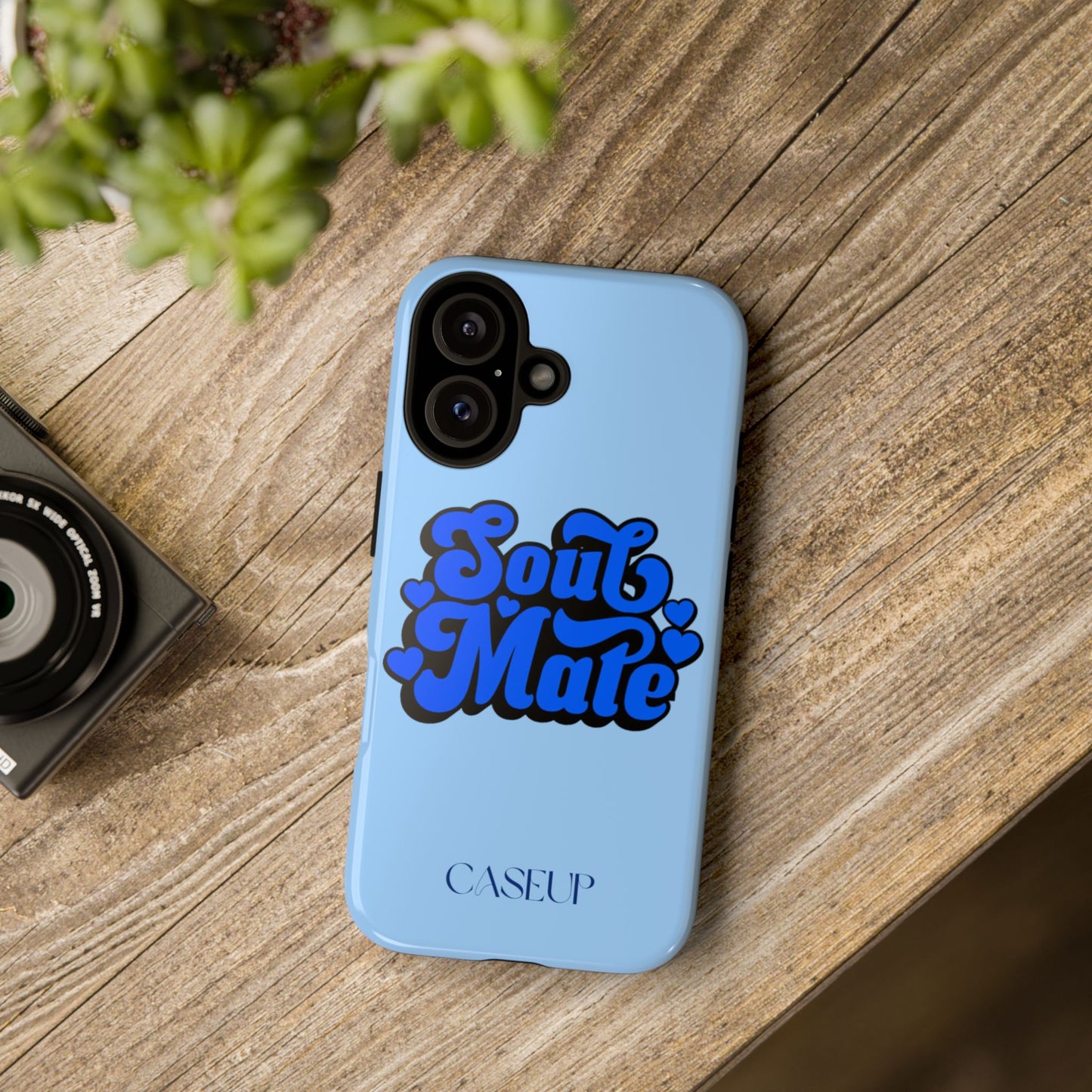 S O U L M A T E . B L U E - IPhone Case