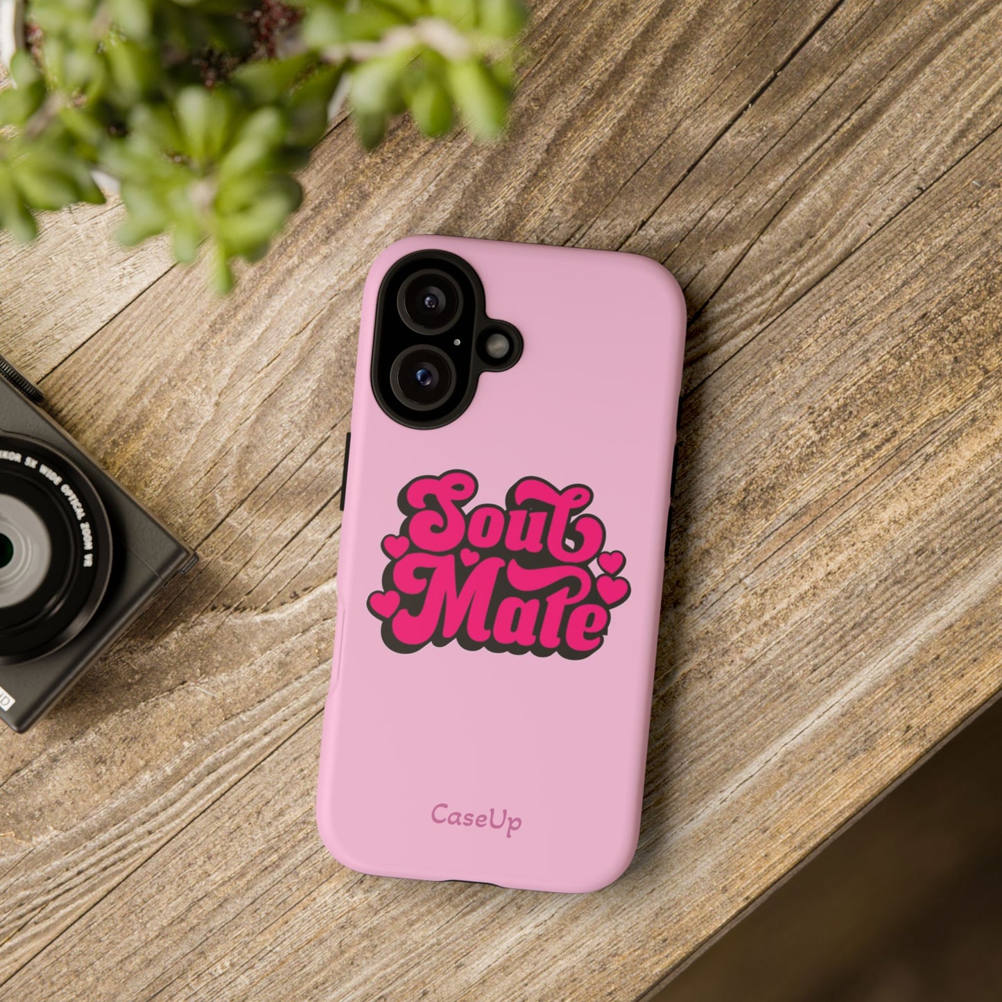 S O U L M A T E . P I N K - IPhone Case