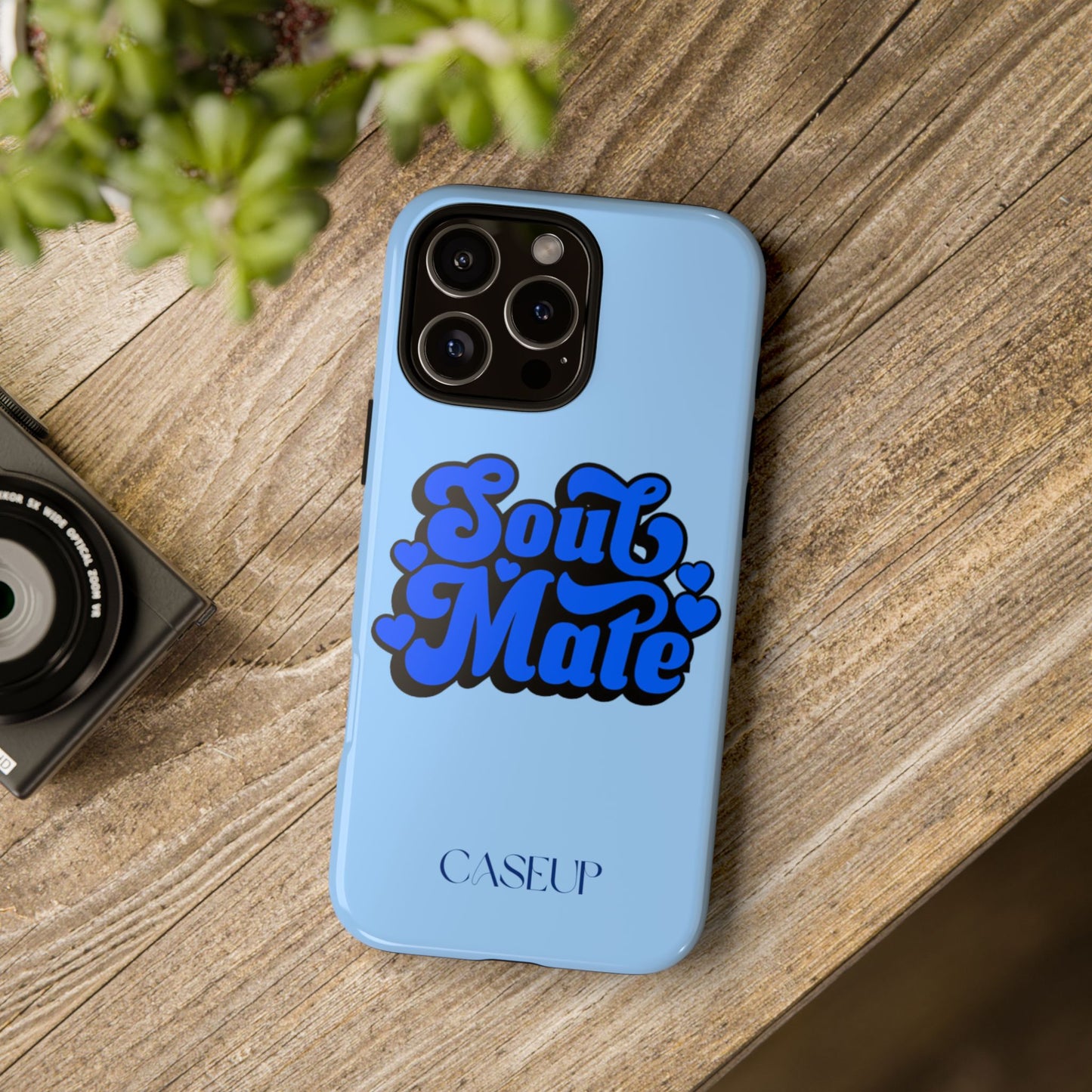 S O U L M A T E . B L U E - IPhone Case