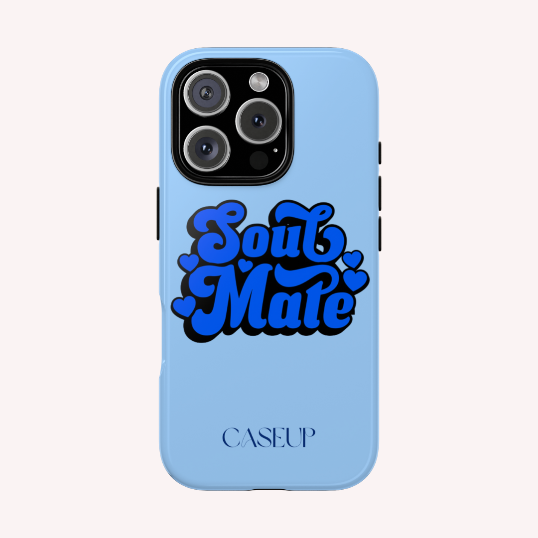 S O U L M A T E . B L U E - IPhone Case