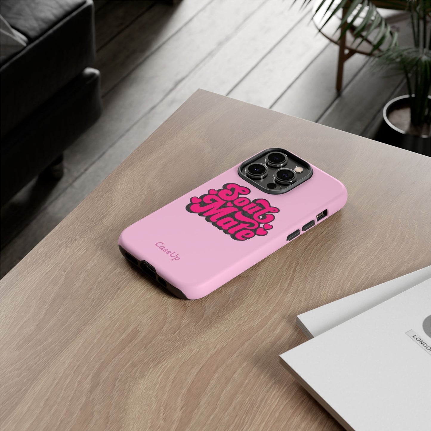 S O U L M A T E . P I N K - IPhone Case