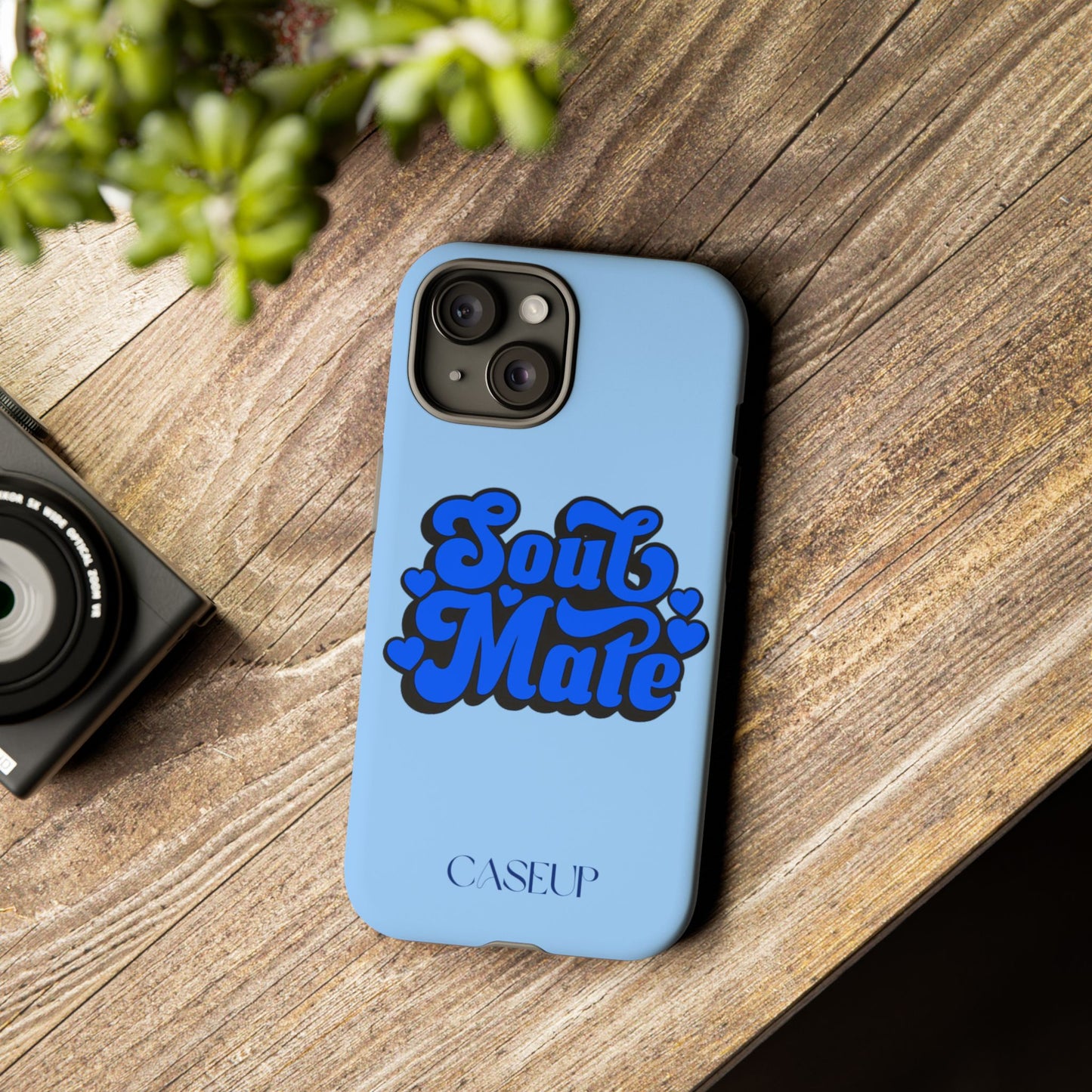 S O U L M A T E . B L U E - IPhone Case