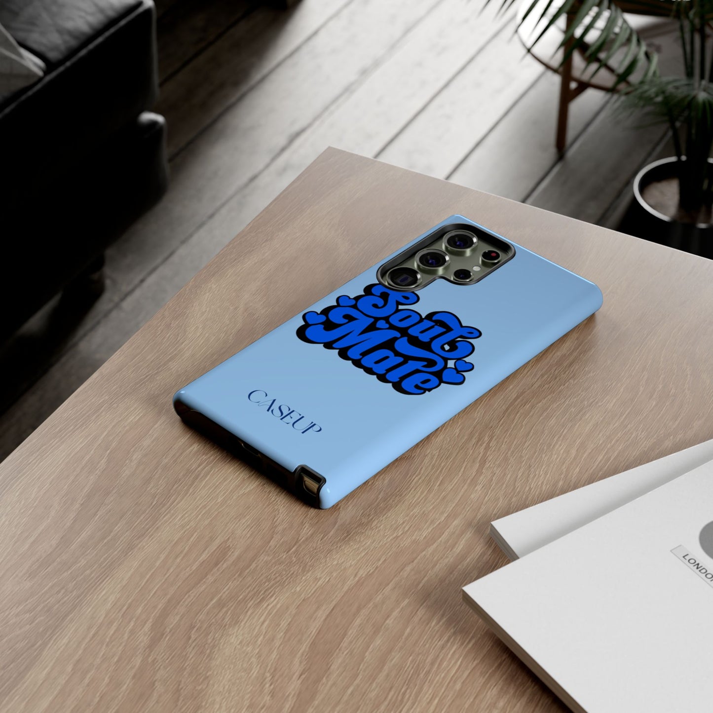 S O U L M A T E . B L U E - IPhone Case