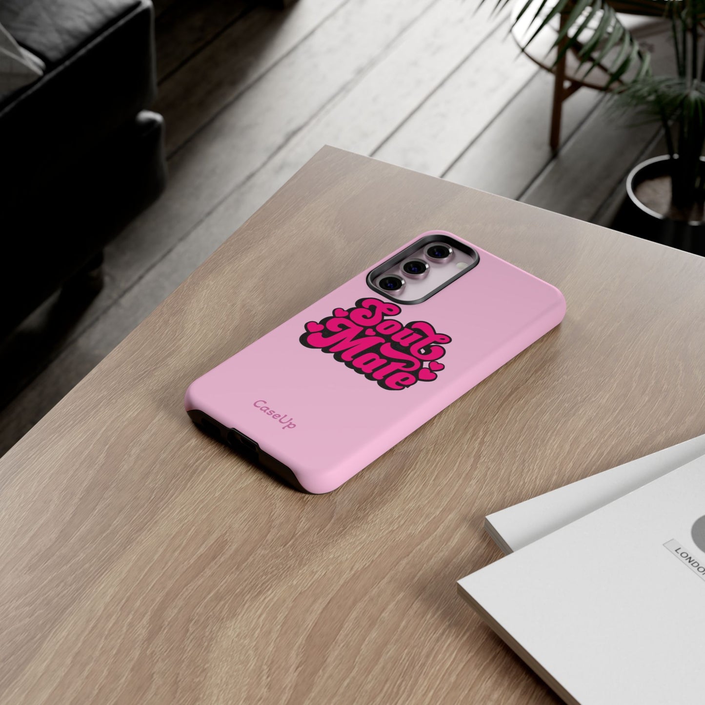 S O U L M A T E . P I N K - IPhone Case