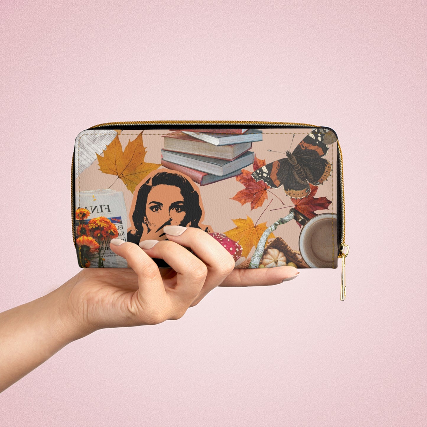 A U T U M N - Zipper purse