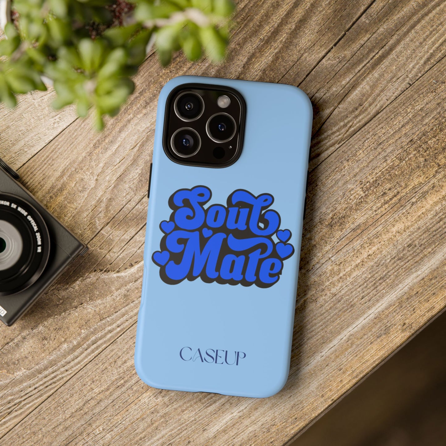 S O U L M A T E . B L U E - IPhone Case