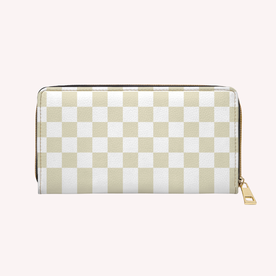 S A N D - Zipper purse