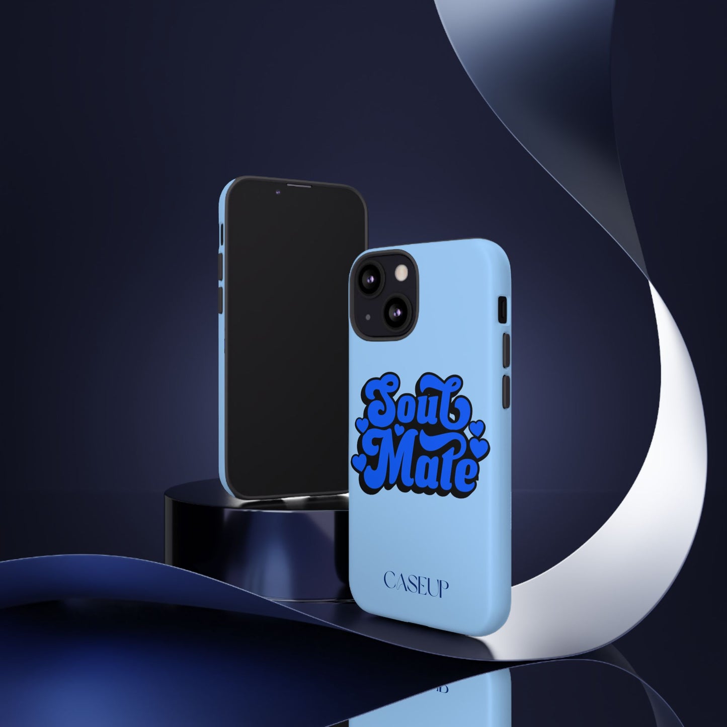S O U L M A T E . B L U E - IPhone Case