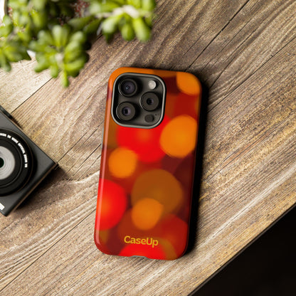 B L U R E D . L I G H T S - IPhone Case