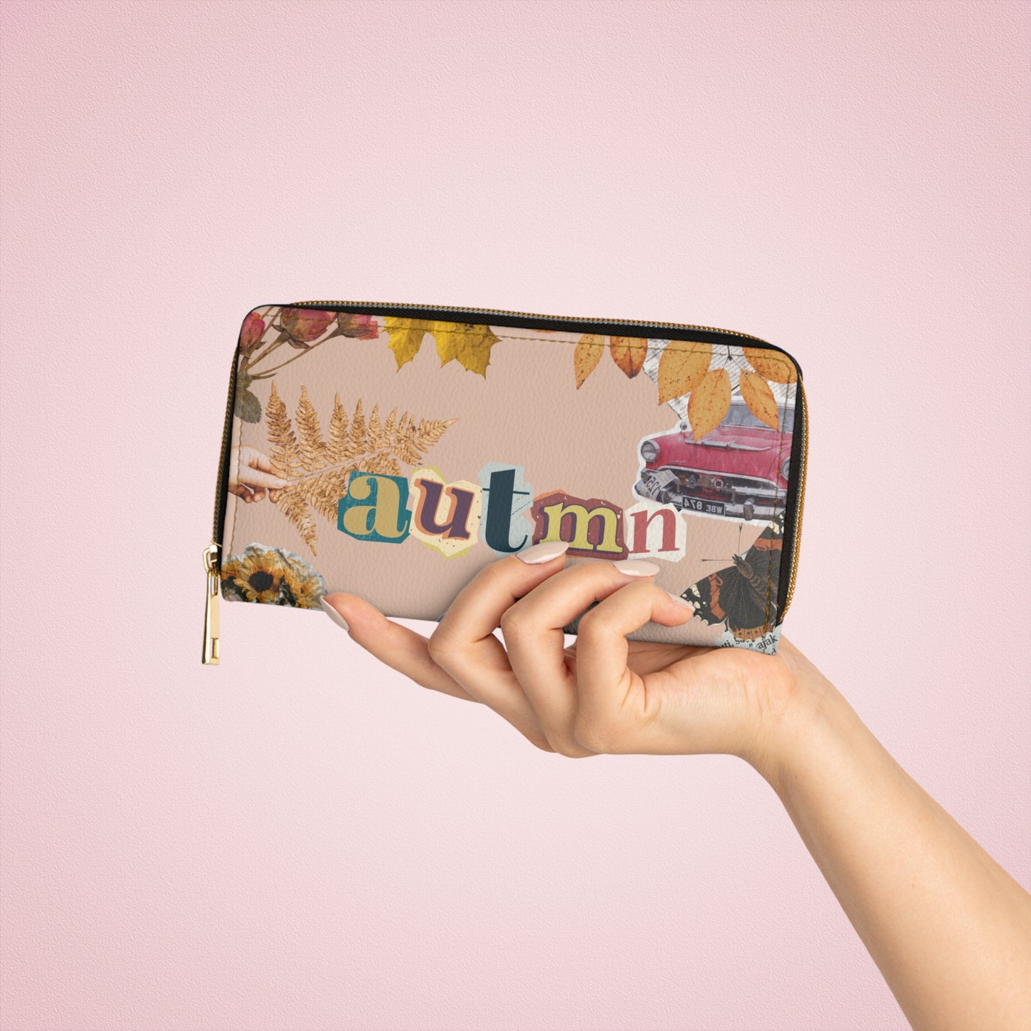 A U T U M N - Zipper purse