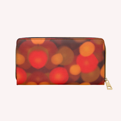 B L U R E D . L I G H T S - Zipper purse