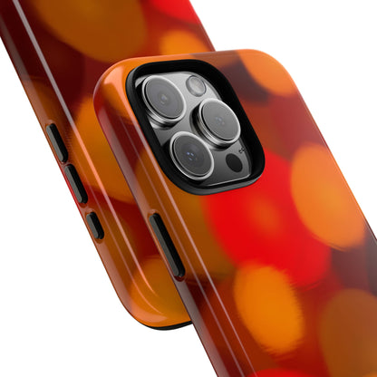 B L U R E D . L I G H T S - IPhone Case
