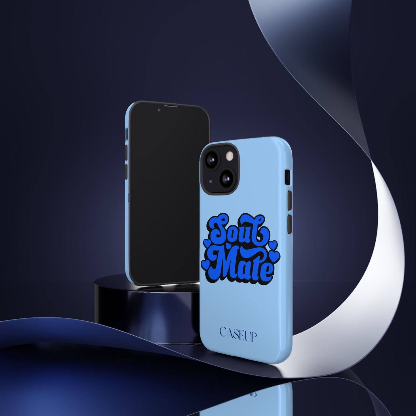 S O U L M A T E . B L U E - IPhone Case