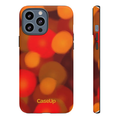 B L U R E D . L I G H T S - IPhone Case