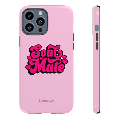 S O U L M A T E . P I N K - IPhone Case