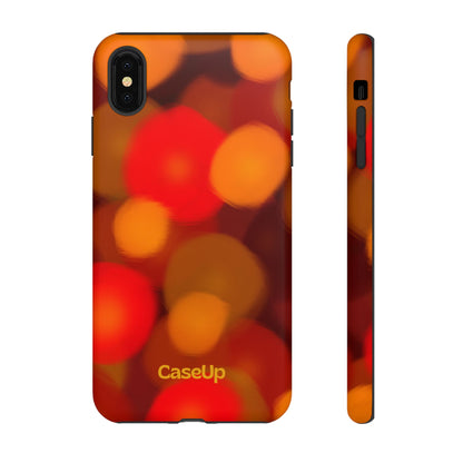 B L U R E D . L I G H T S - IPhone Case