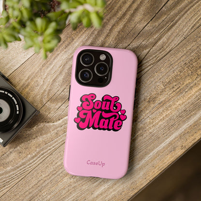 S O U L M A T E . P I N K - IPhone Case