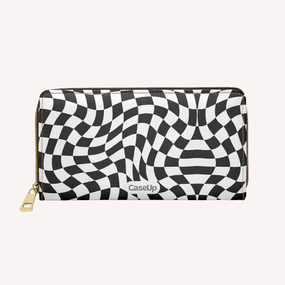 C H E S S white - Zipper purse