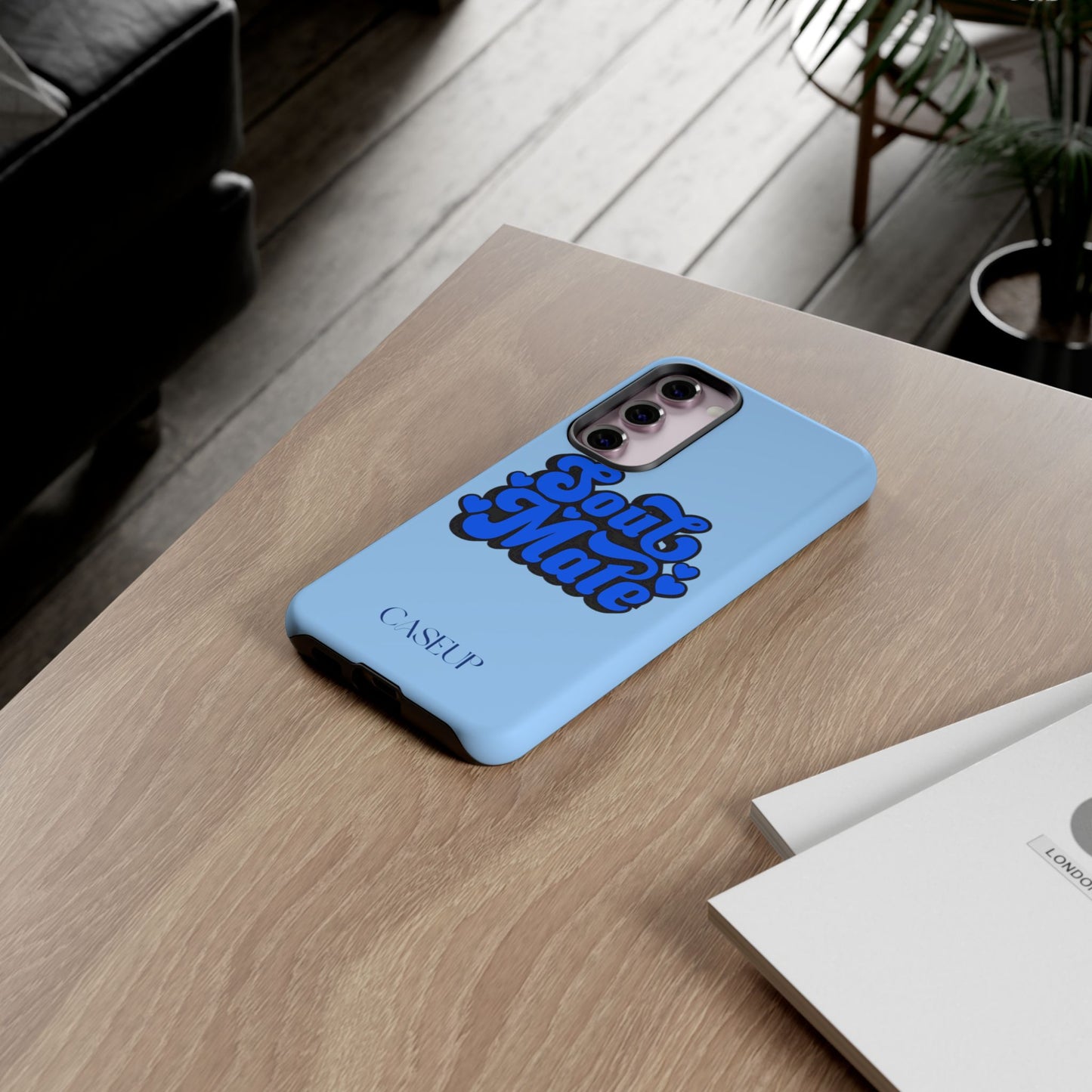 S O U L M A T E . B L U E - IPhone Case