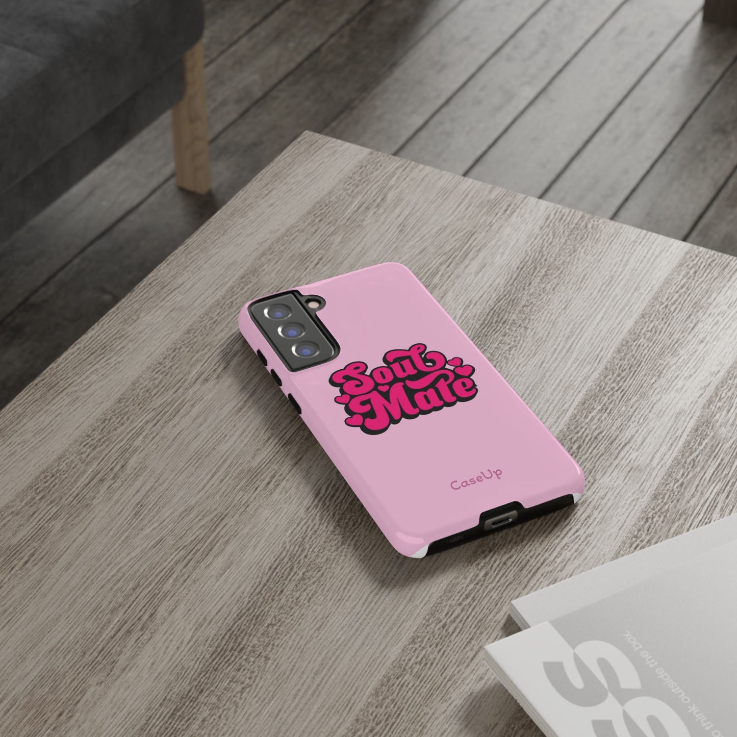 S O U L M A T E . P I N K - IPhone Case