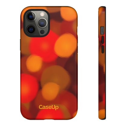 B L U R E D . L I G H T S - IPhone Case