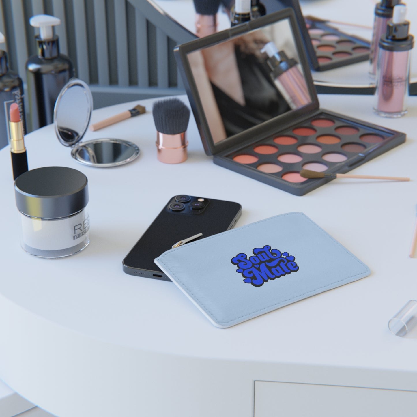 S O U L M A T E . B L U E - Make Up Bag