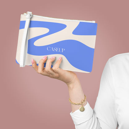 B L U E . W A V Y - Clutch Bag