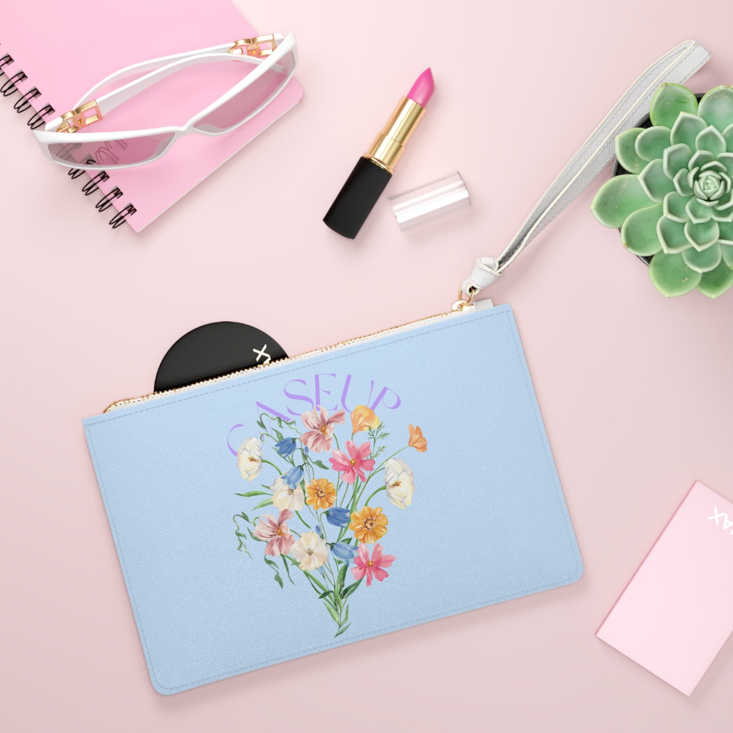 F L O W E R . B O U Q U E T - Clutch Bag