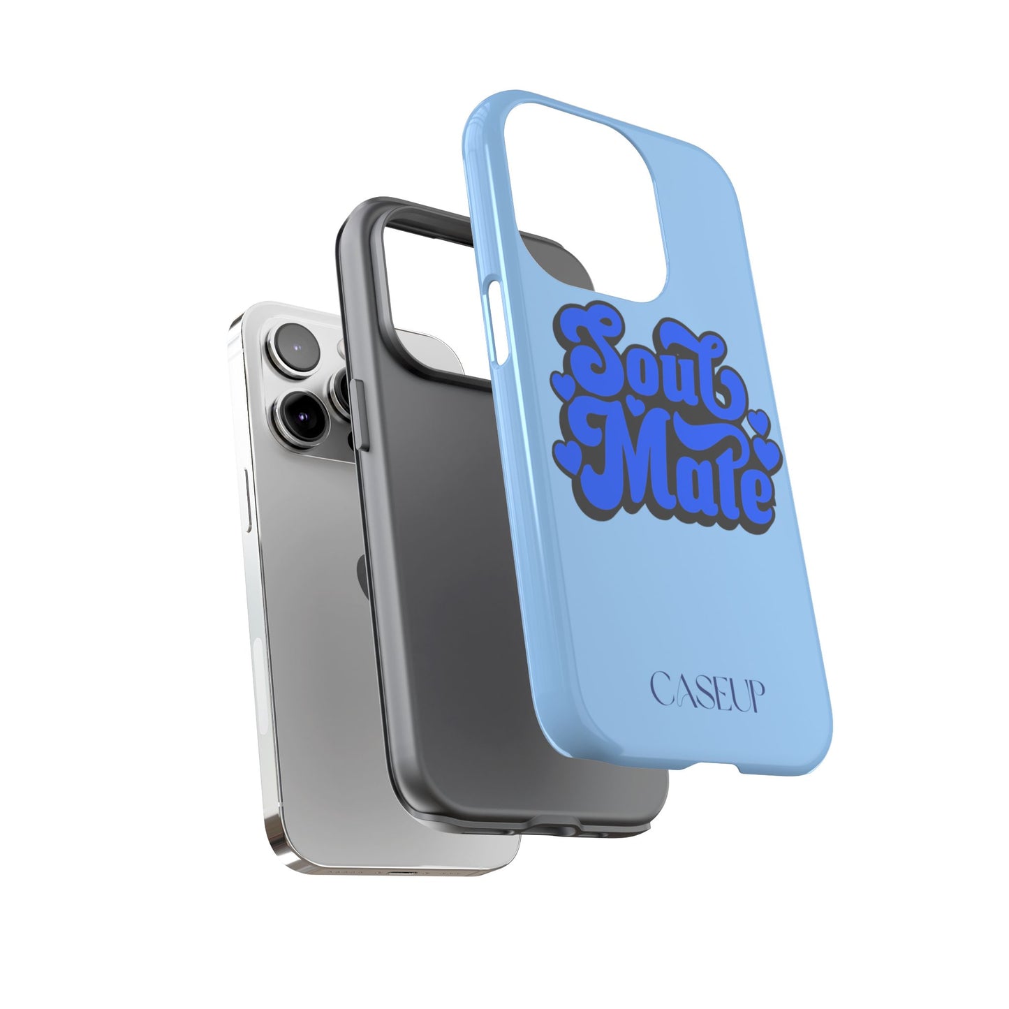 S O U L M A T E . B L U E - IPhone Case