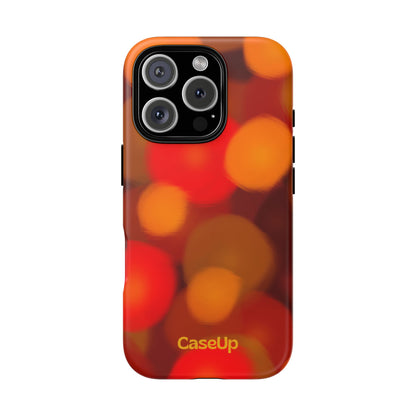 B L U R E D . L I G H T S - IPhone Case