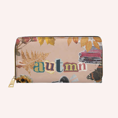 A U T U M N - Zipper purse