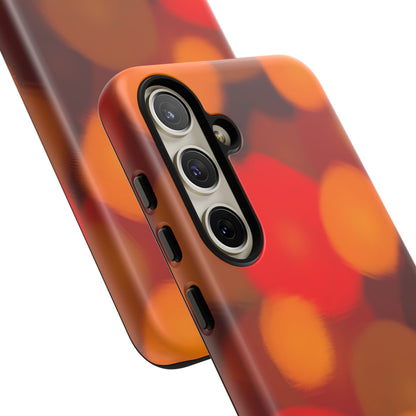 B L U R E D . L I G H T S - IPhone Case