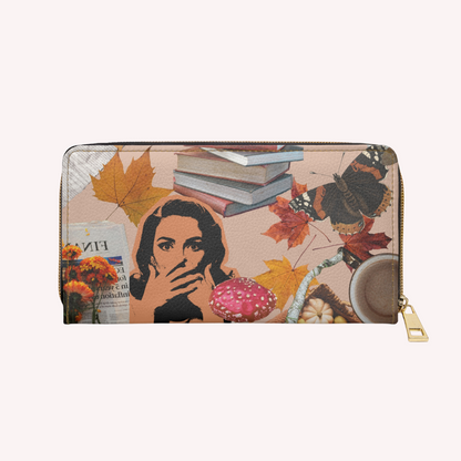 A U T U M N - Zipper purse