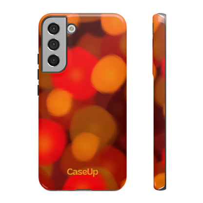 B L U R E D . L I G H T S - IPhone Case