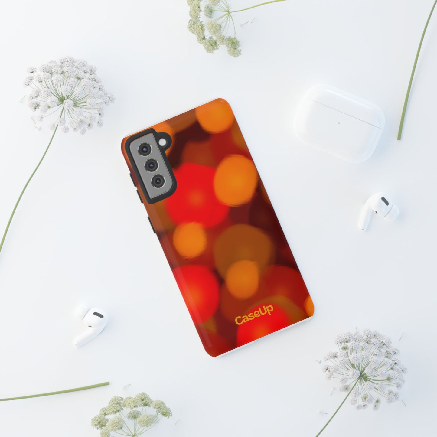 B L U R E D . L I G H T S - IPhone Case
