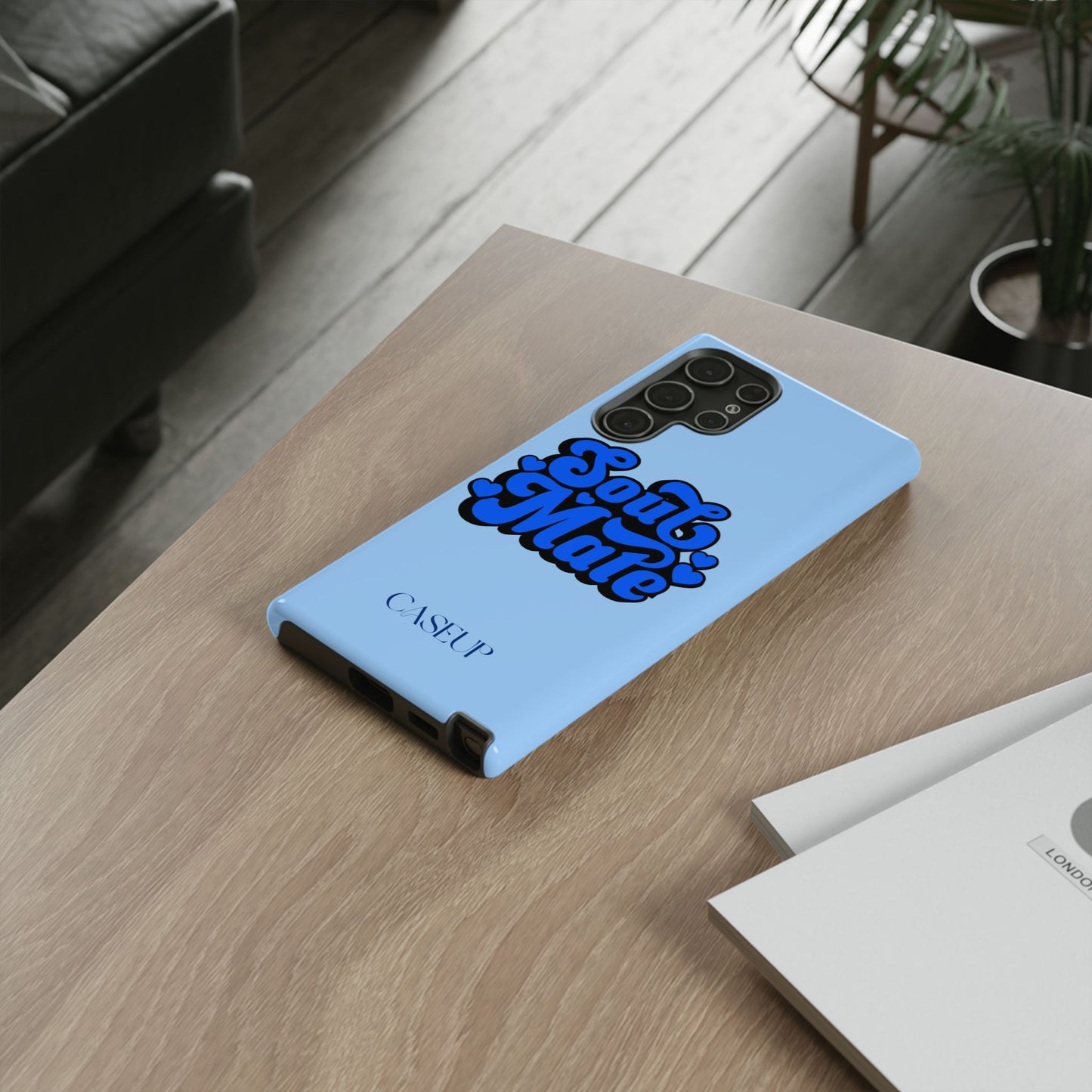 S O U L M A T E . B L U E - IPhone Case