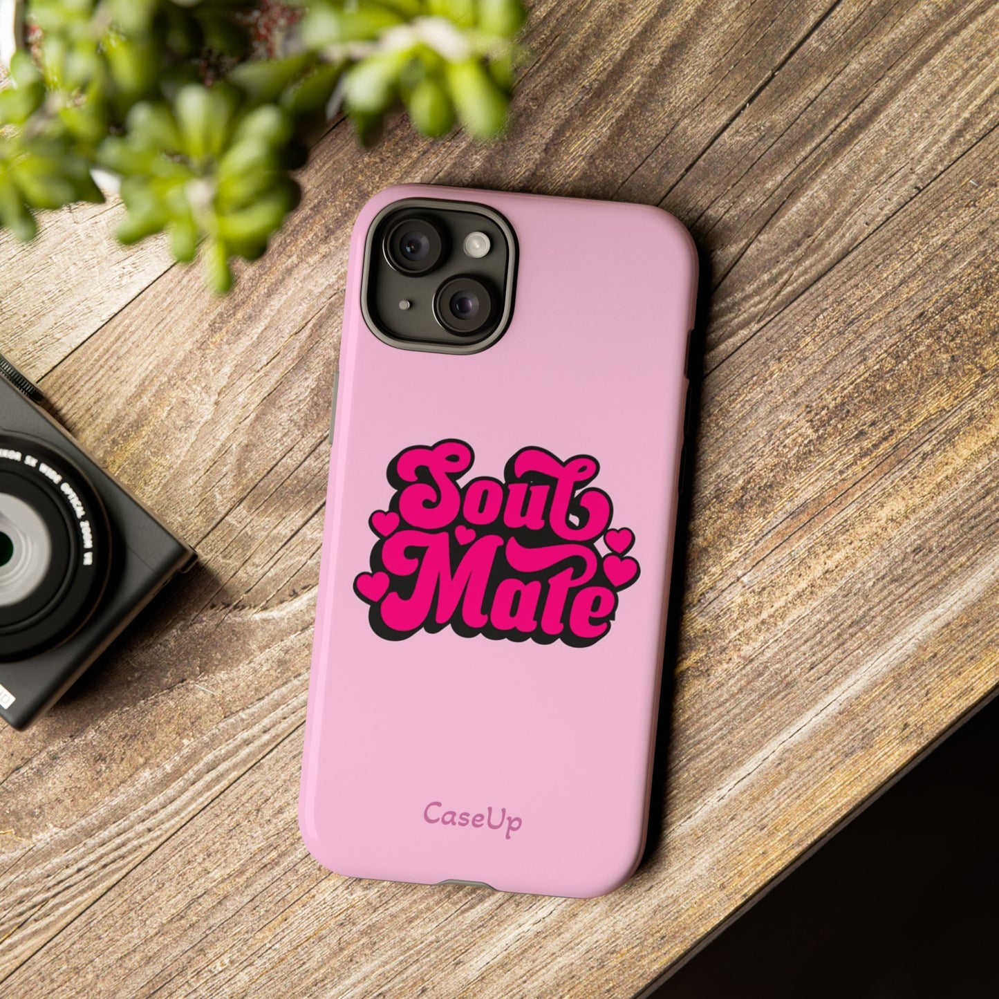 S O U L M A T E . P I N K - IPhone Case