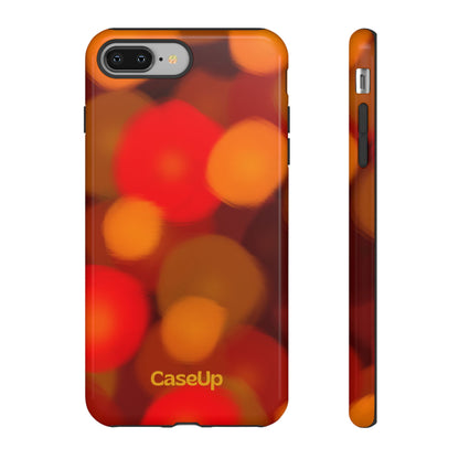B L U R E D . L I G H T S - IPhone Case