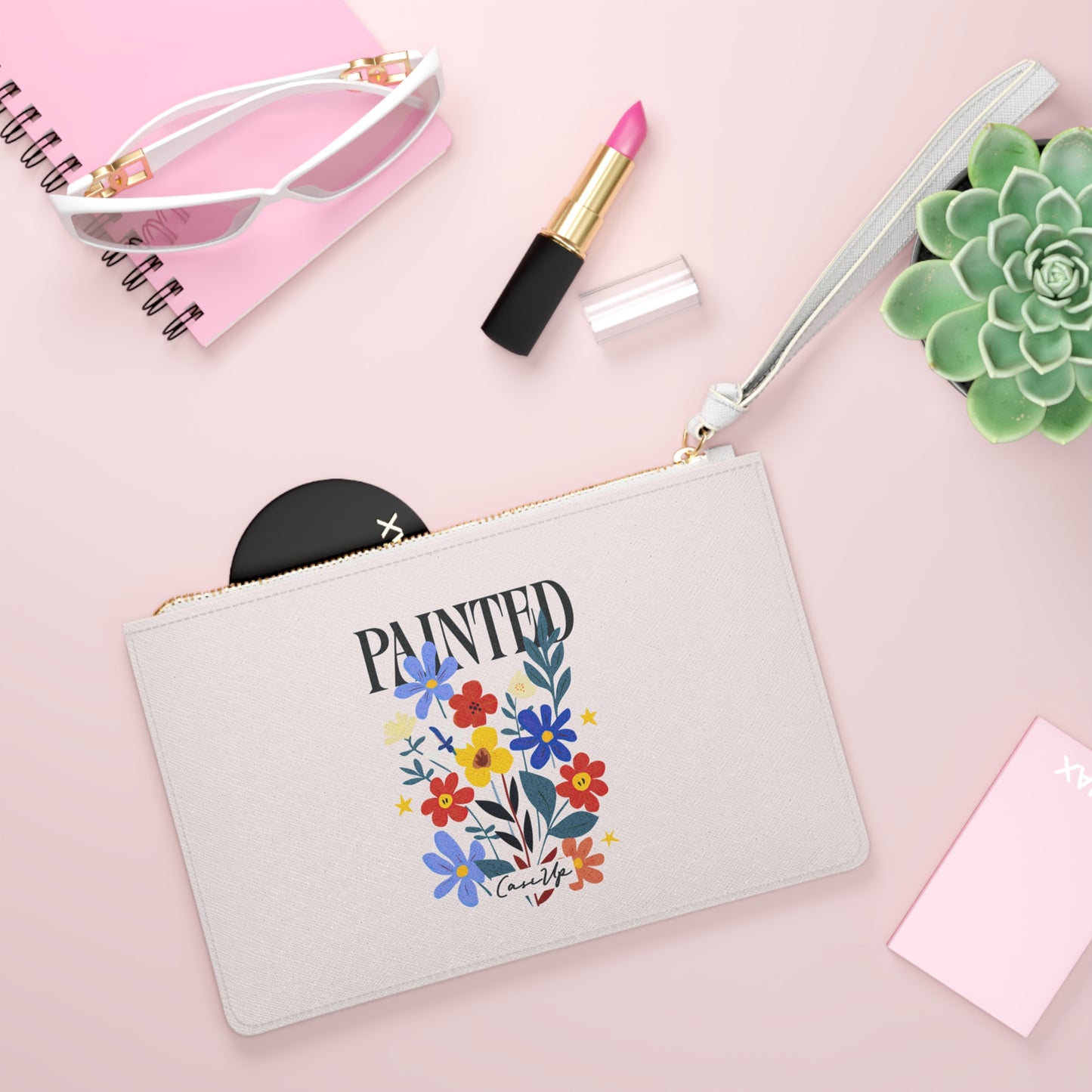 P A I N T E D - Clutch Bag