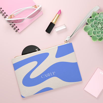 B L U E . W A V Y - Clutch Bag