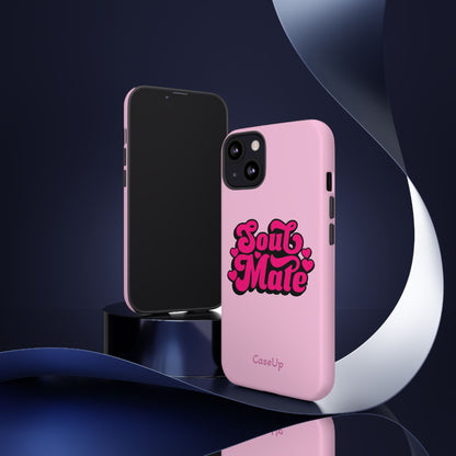 S O U L M A T E . P I N K - IPhone Case