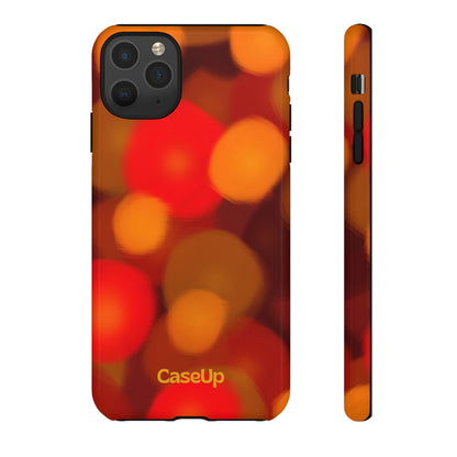 B L U R E D . L I G H T S - IPhone Case