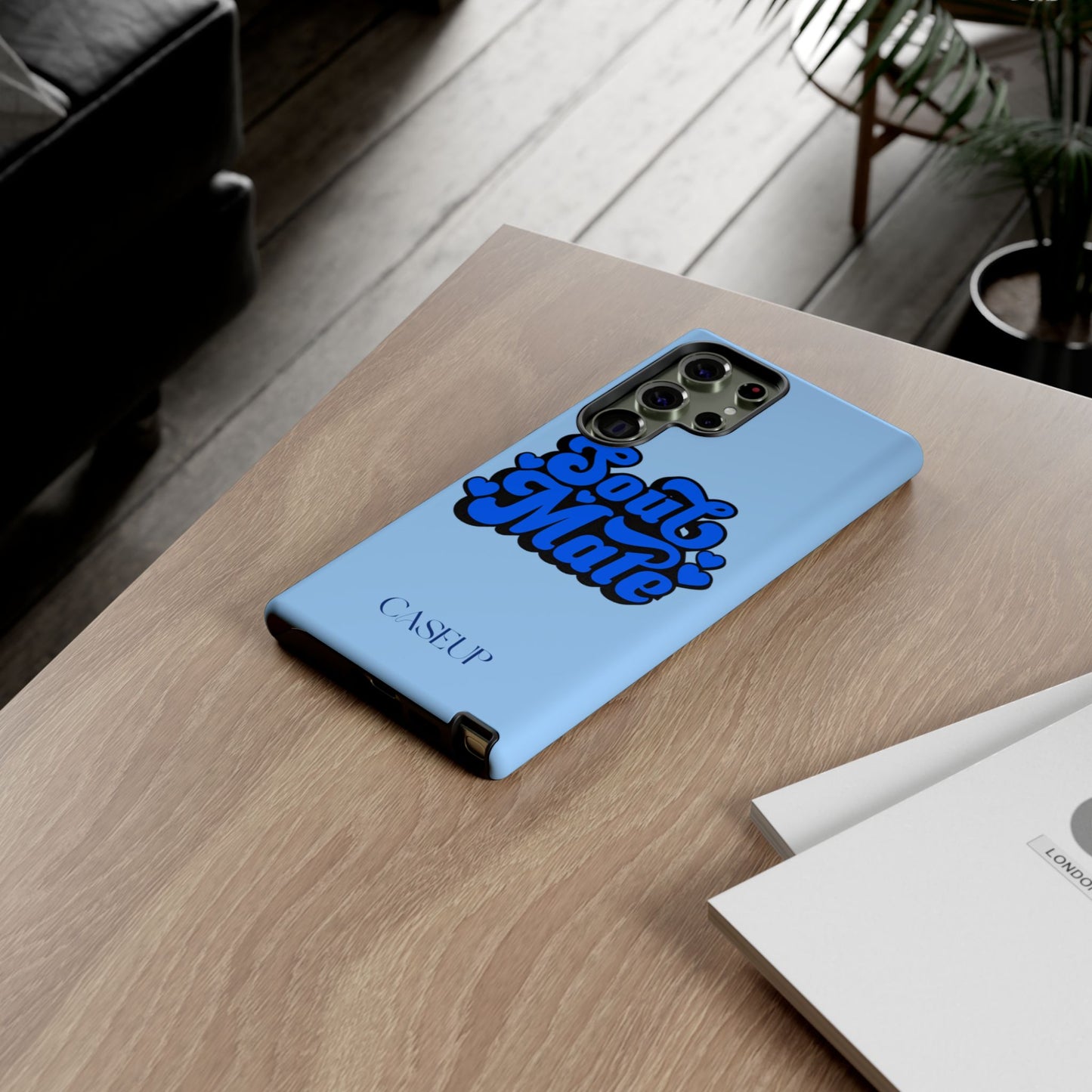 S O U L M A T E . B L U E - IPhone Case