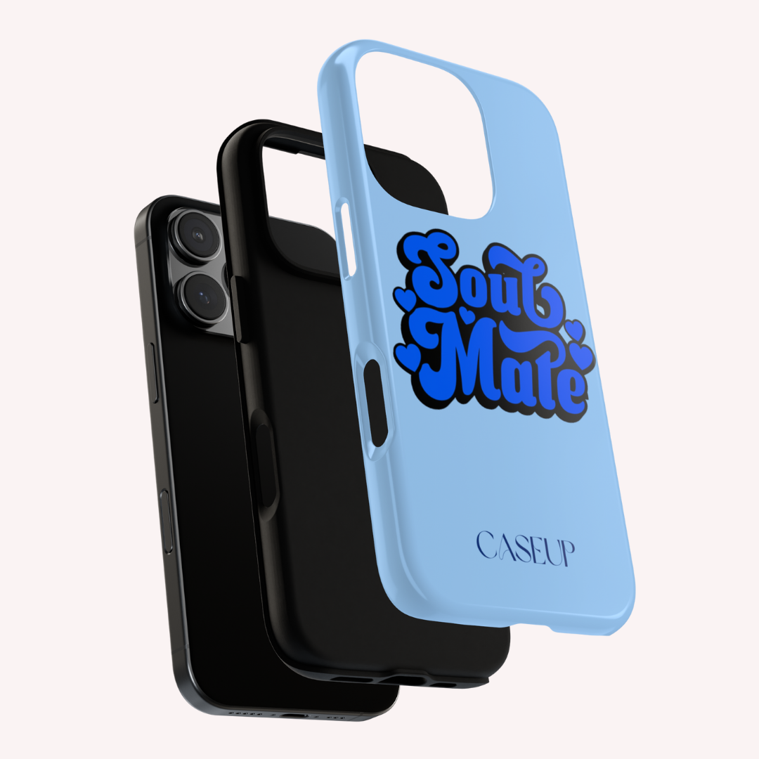 S O U L M A T E . B L U E - IPhone Case
