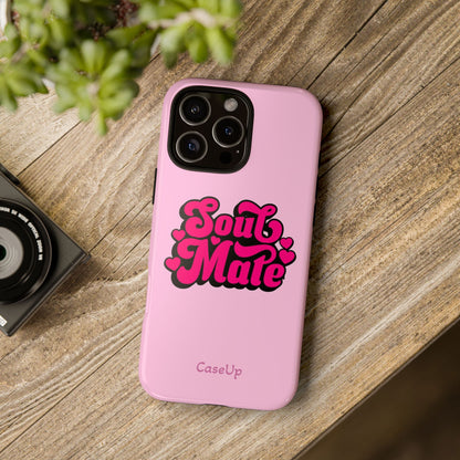 S O U L M A T E . P I N K - IPhone Case
