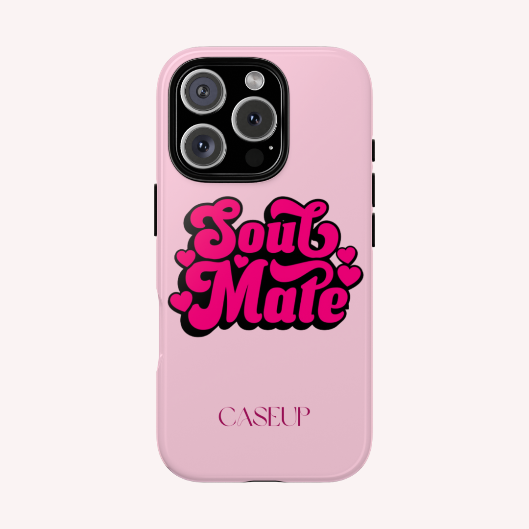 S O U L M A T E . P I N K - IPhone Case